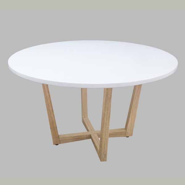 WHITE ASPECT DINING TABLE