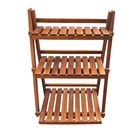 11103 - 3 Tier Plant Stand Acacia Wood Natural Colour