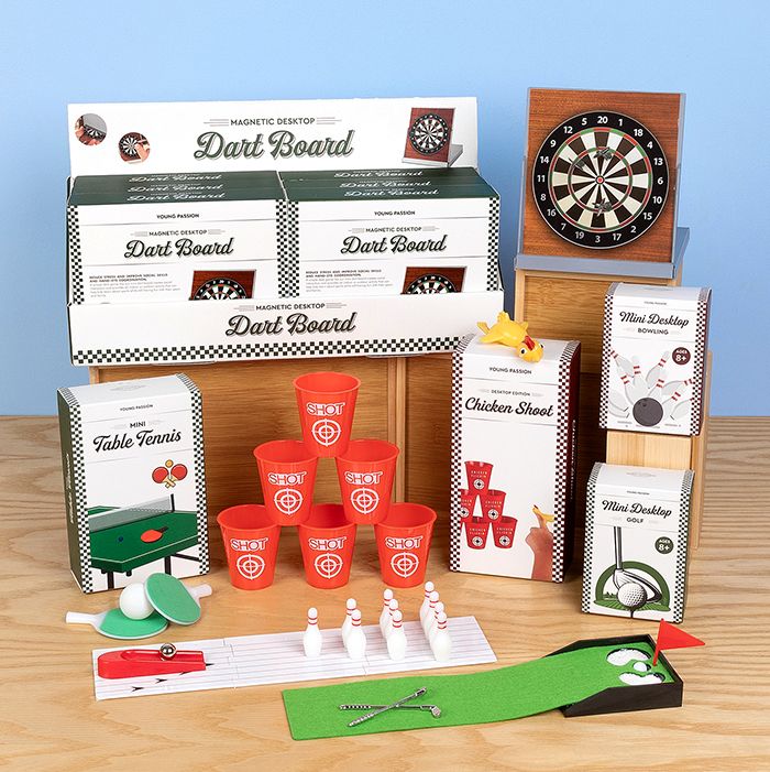 mini darts board and darts set