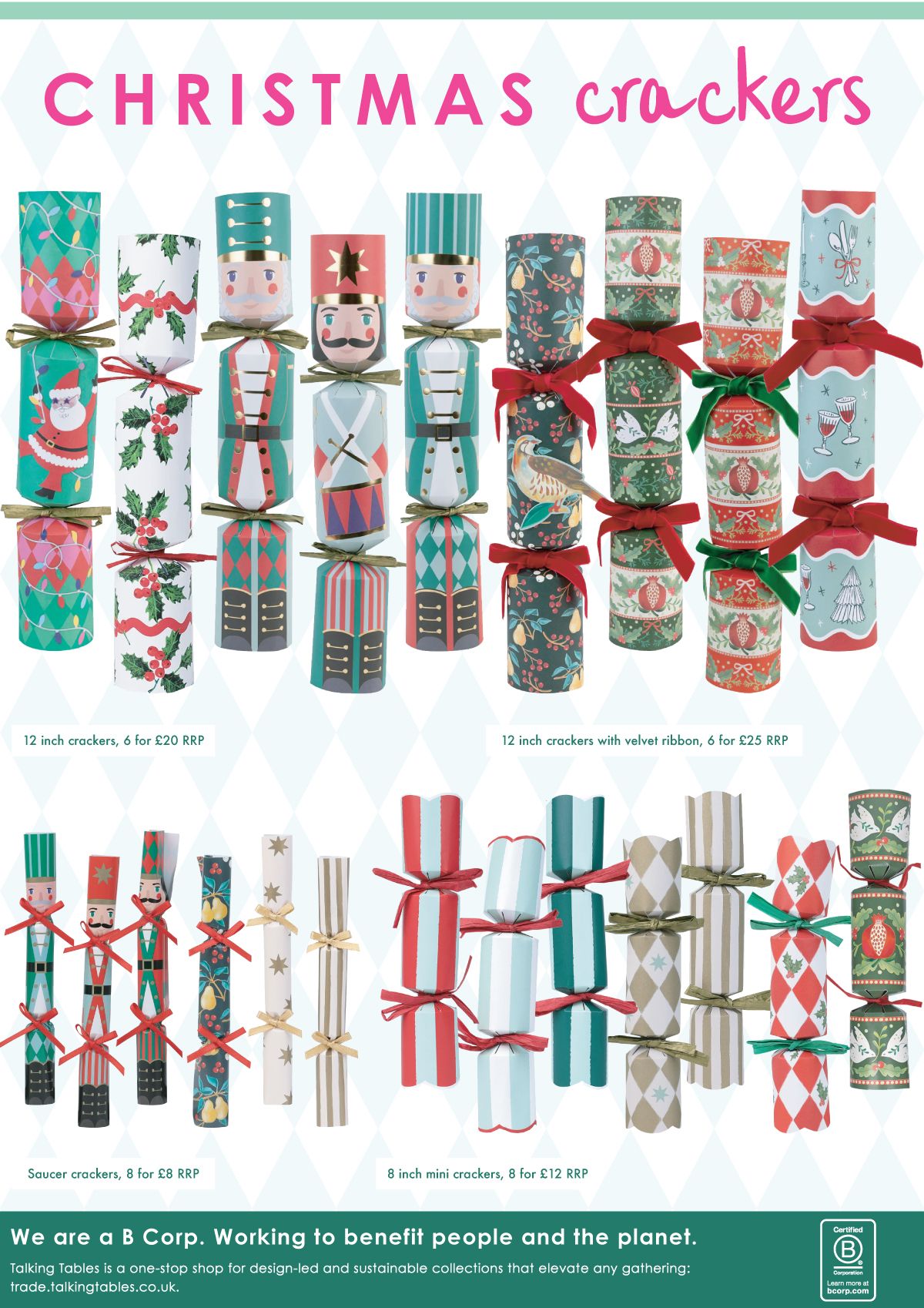 Talking Tables - Christmas Crackers