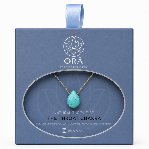 Floating Natural Turquoise Necklace