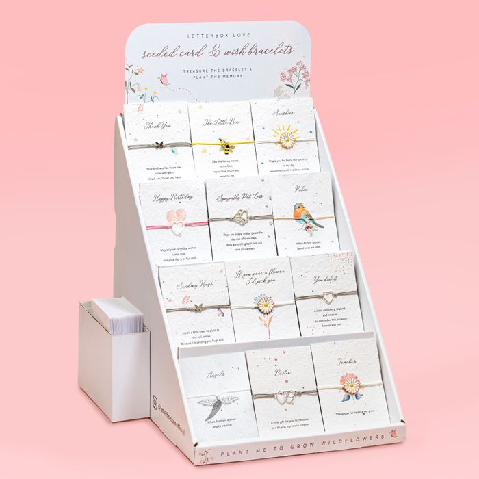 Seeded Card & bracelets
