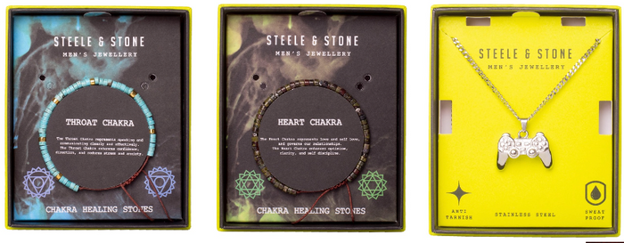 Steele & Stone Men's Gifting Jewellery