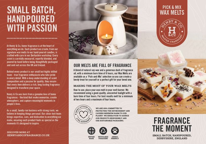 Henry & Co - Single Pick & Mix Wax Melts 