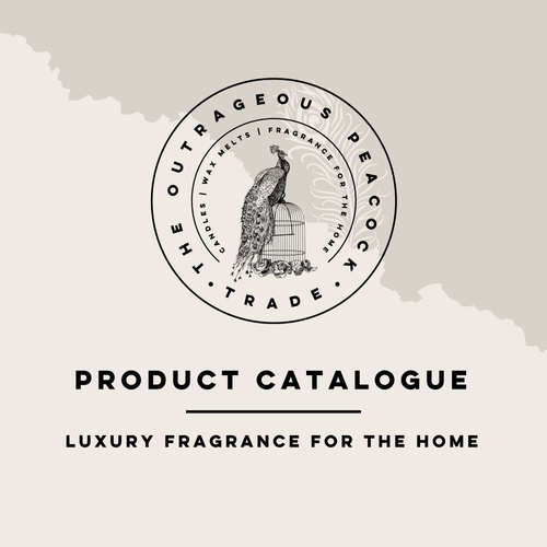 The Outrageous Peacock Product Catalogue Brochure