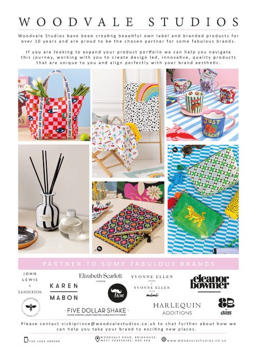 WOODVALE STUDIOS PARTNER TO SOME FABULOUS BRANDS