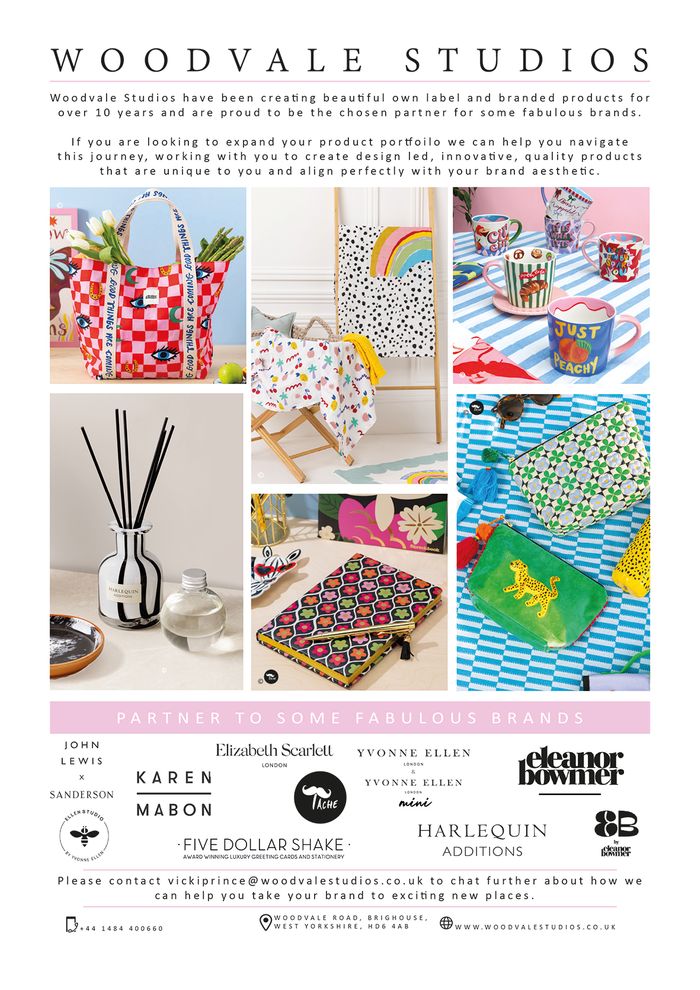 WOODVALE STUDIOS PARTNER TO SOME FABULOUS BRANDS