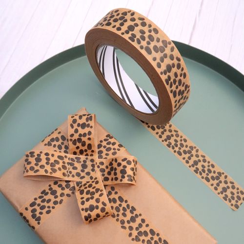 50m Paper Tape - Animal Print (24mm wide)