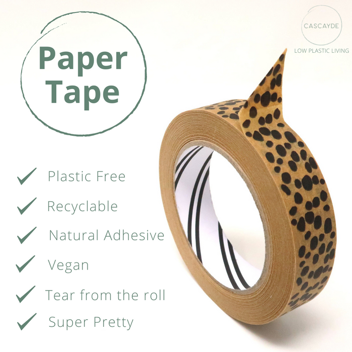 50m Paper Tape - Animal Print (24mm wide)