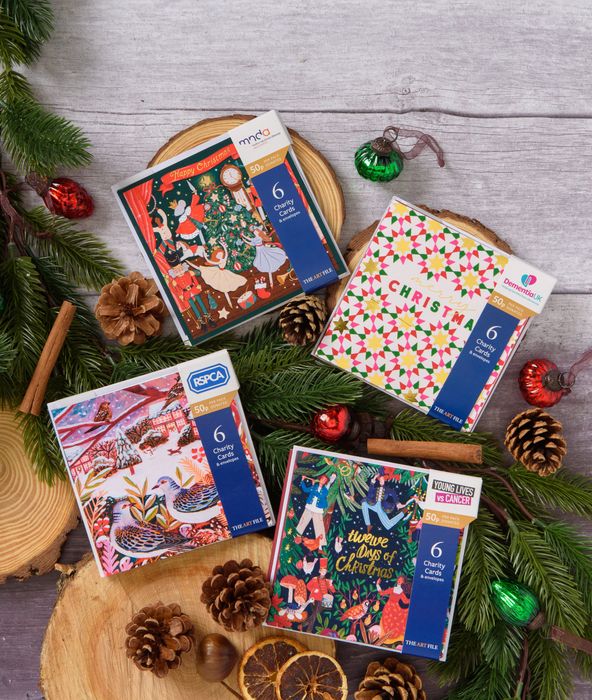 Christmas Charity Packs from The Art File