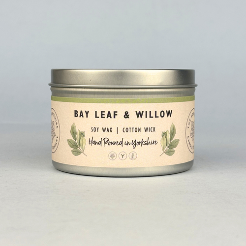 Bay Leaf & Willow  Soy Wax Scented Candle