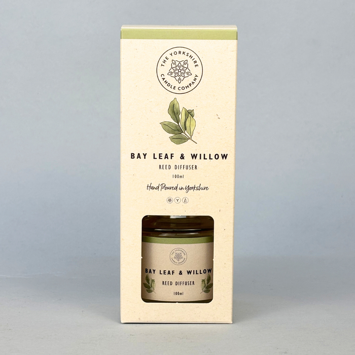 Bay Leaf & Willow  Soy Wax Scented Candle