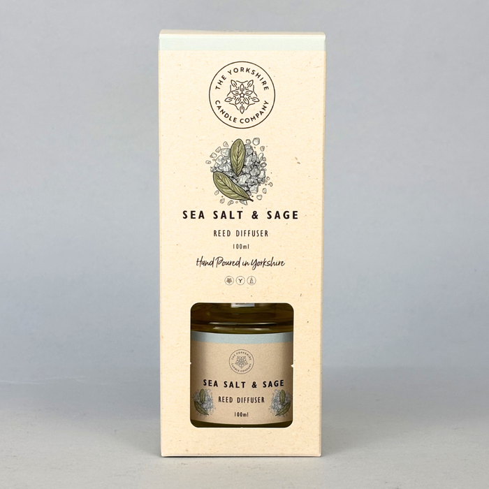 Sea Salt & Sage Soy Wax Scented Candle