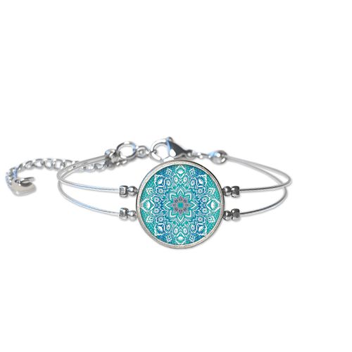 Stainless steel and Ceramic Bracelet