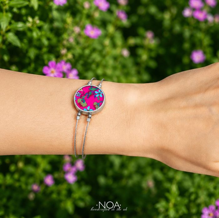 Stainless steel and Ceramic Bracelet