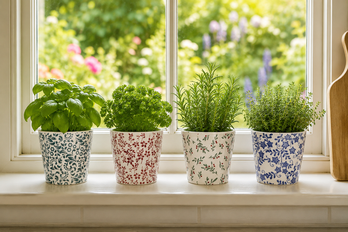 Ceramic pots