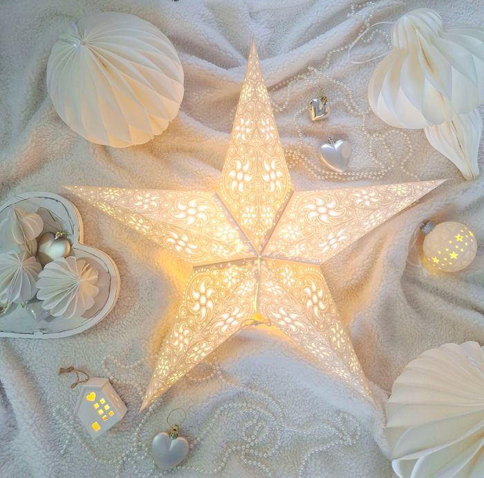 Firework: Natural Stone | Paper Star Lantern