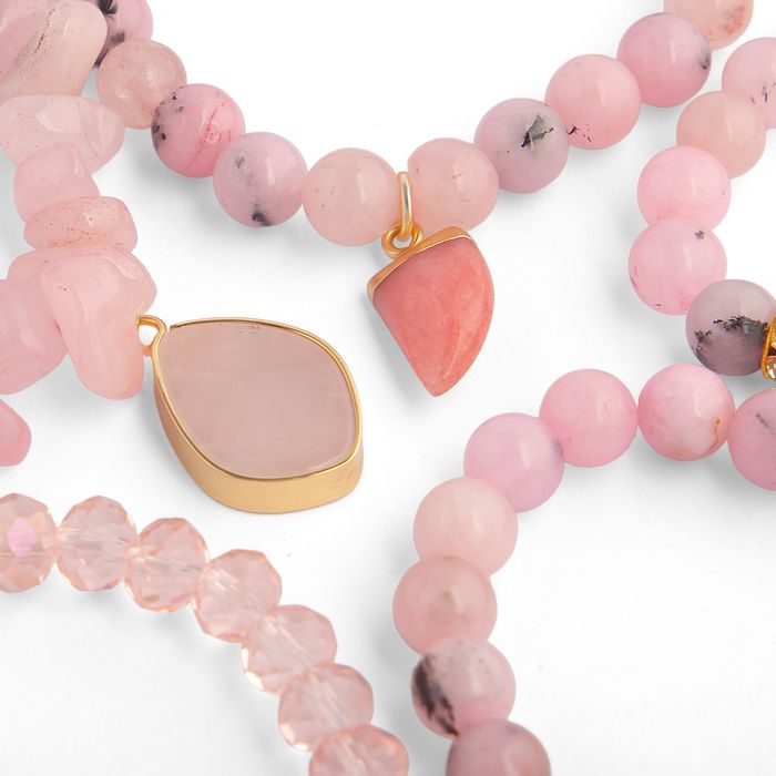 Natural Stone Bracelet Stacks
