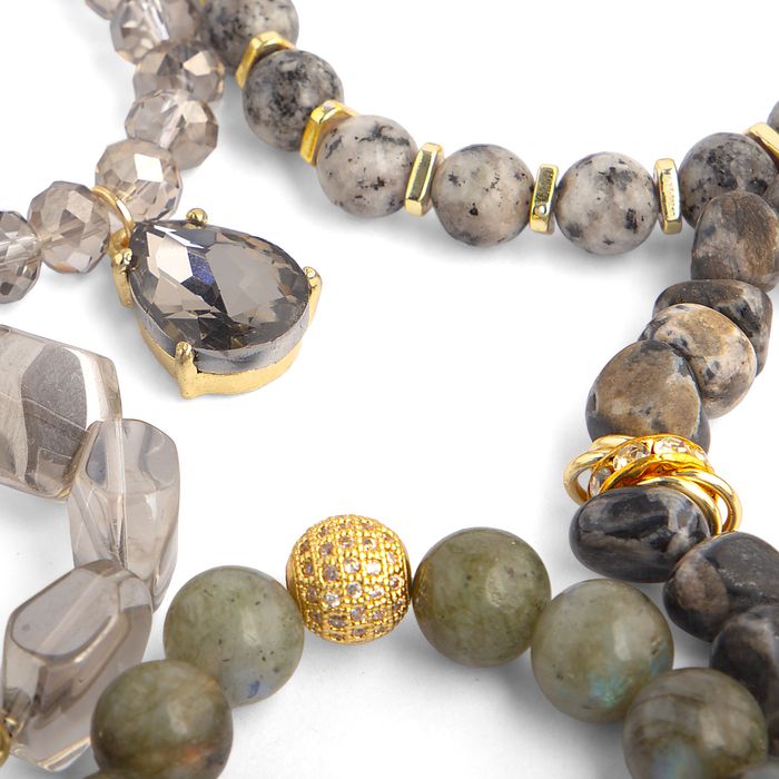 Natural Stone Bracelet Stacks
