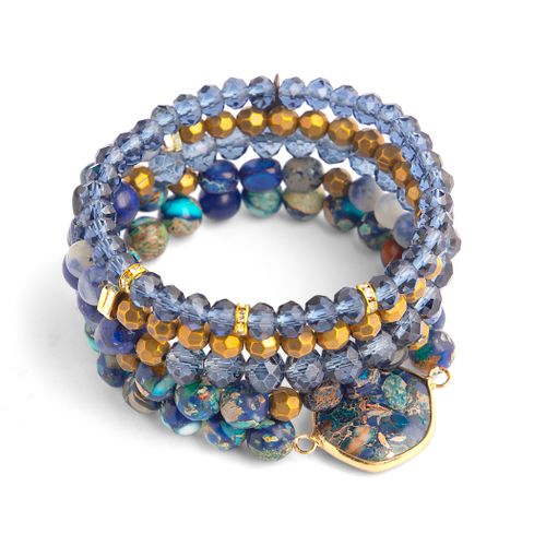 Natural Stone Bracelet Stacks