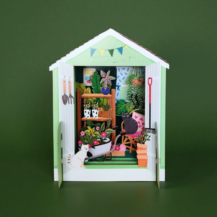 Miniature World pop up cards