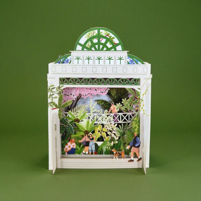 Miniature World pop up cards