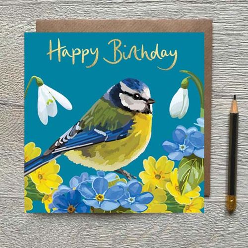 British Birds - Gold Foiled