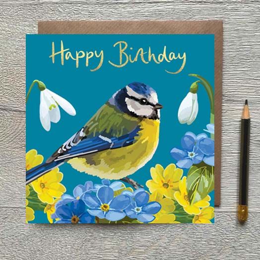 British Birds - Gold Foiled