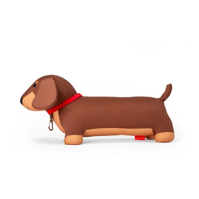 ZIP & FLIP DACHSHUND PILLOW