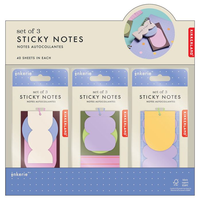 INKERIE STICKY NOTES