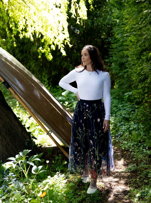 Meadow Embroidered Skirt