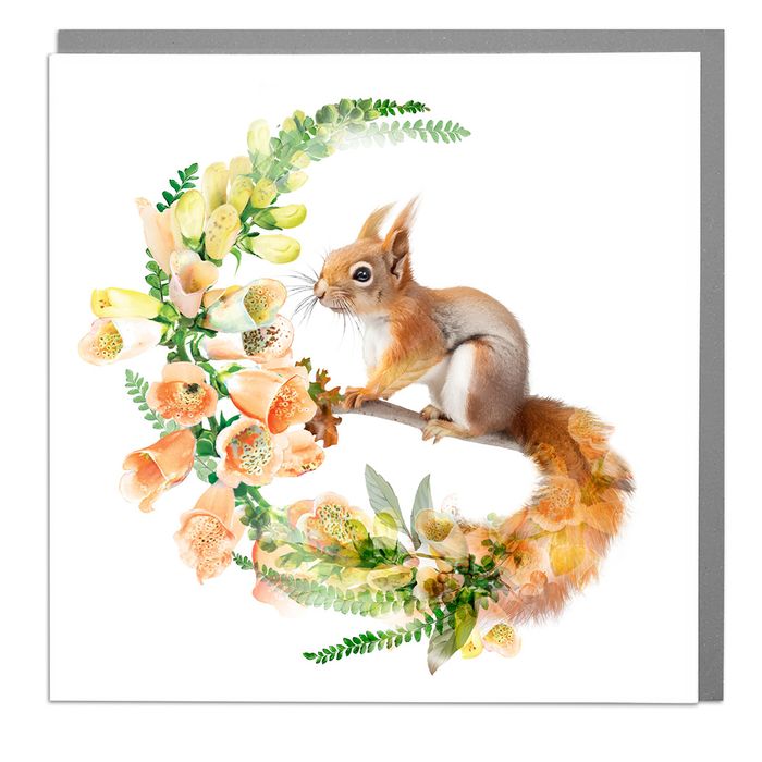Wildlife botanical cards