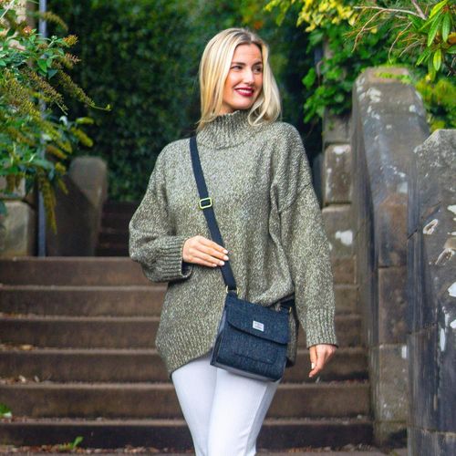 Harris Tweed Medium Satchel Bag
