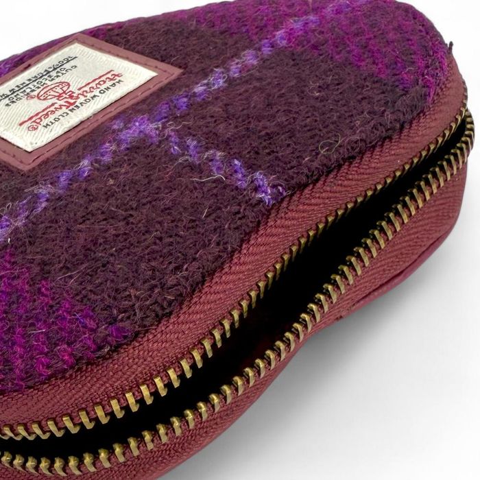 Harris Tweed Heart Purse