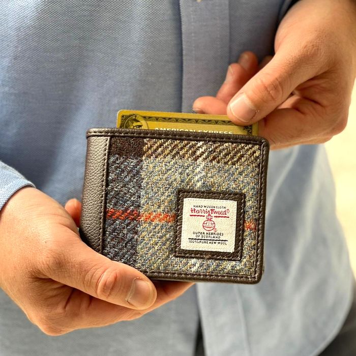 Harris Tweed Gents Wallets