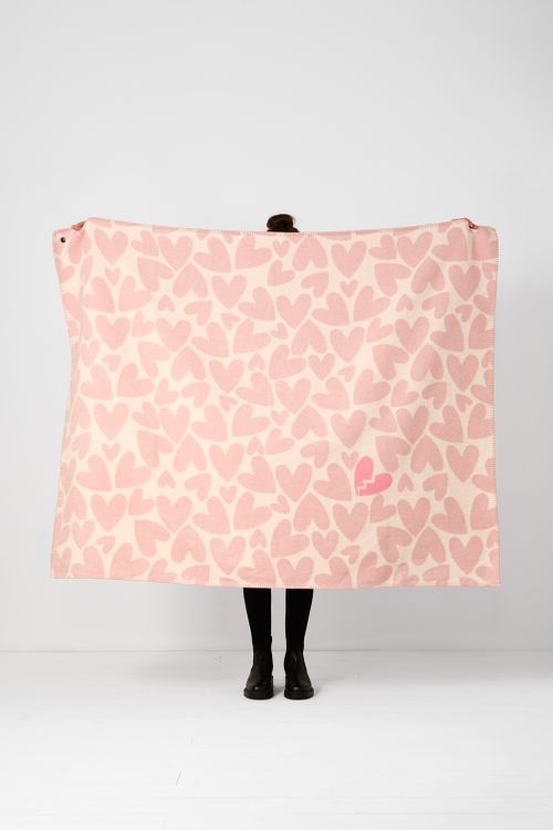 Heartbreaker Standard Recycled Cotton Blend Throw - Northern Woven