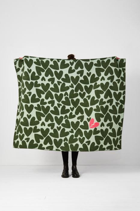 Heartbreaker Standard Recycled Cotton Blend Throw - Northern Woven