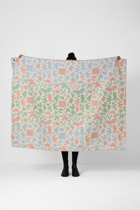 Toyland Standard Recycled Cotton Blend Throw - Northern Woven
