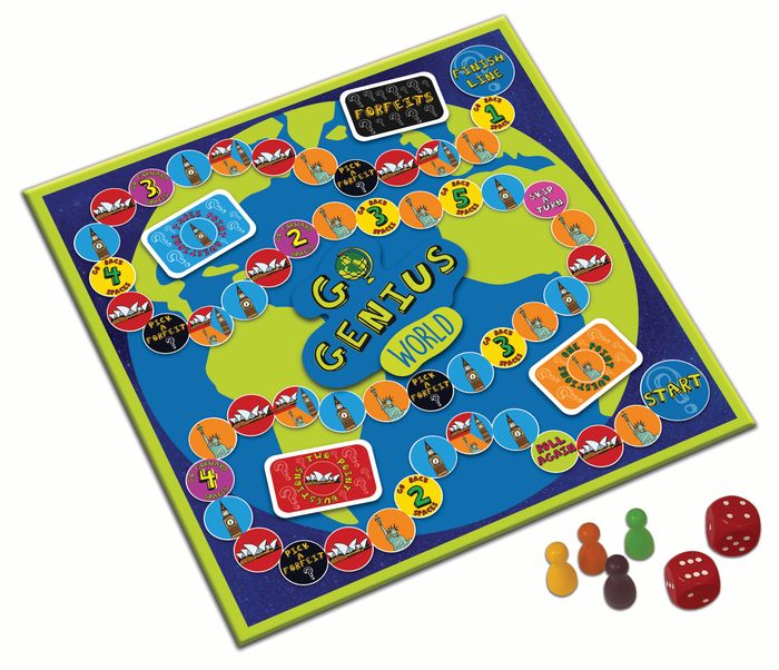 Go Genius World - the. board game