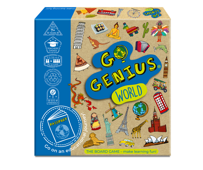 Go Genius World - the. board game