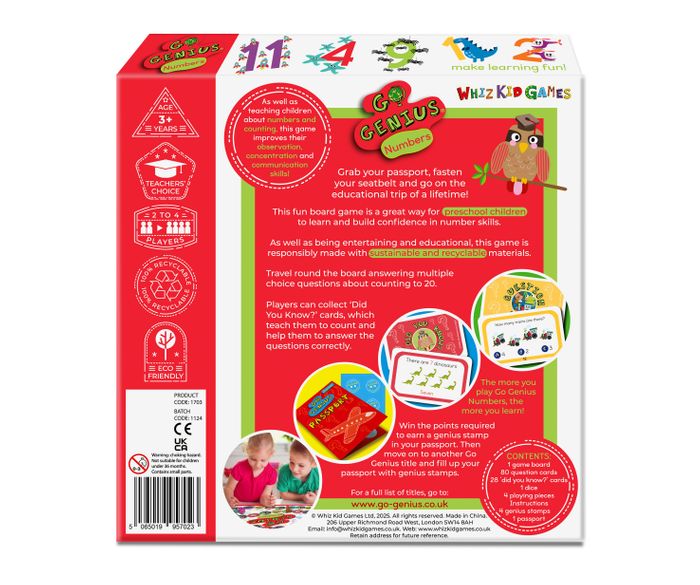 Go Genius Junior Numbers