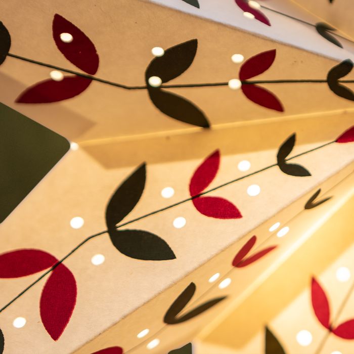 Nordic Leaf | Paper Star Lantern