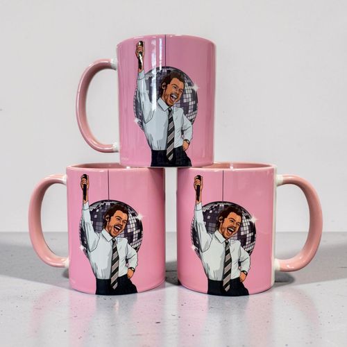 Disco Harry Mug by The Girl Next Draw