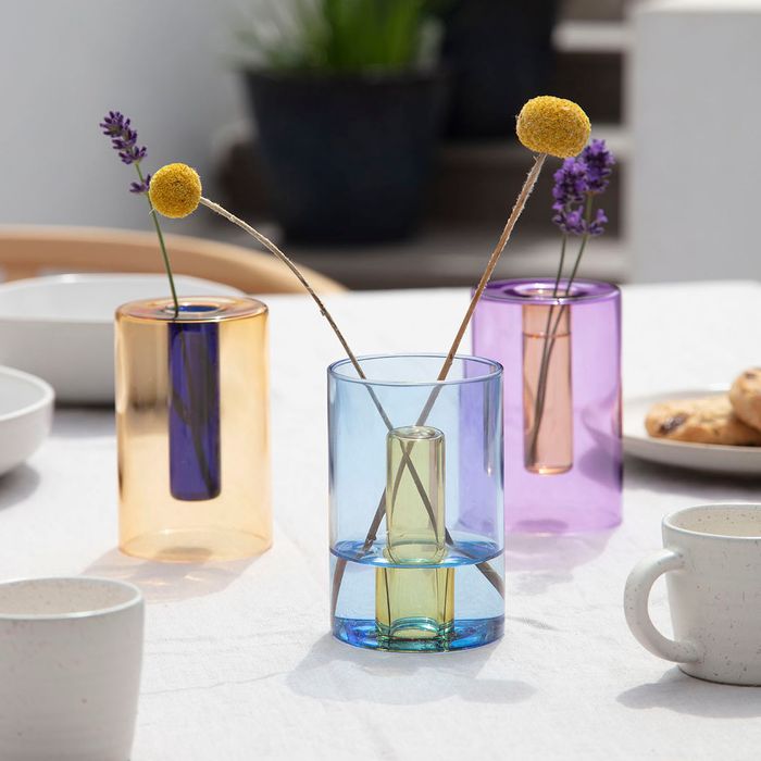 Reversible Glass Vase - Small 