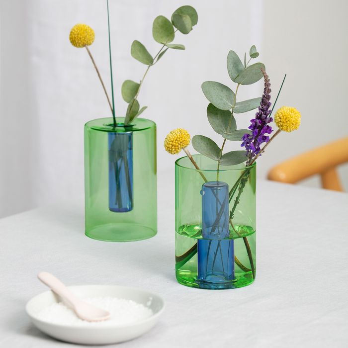 Reversible Glass Vase - Small 