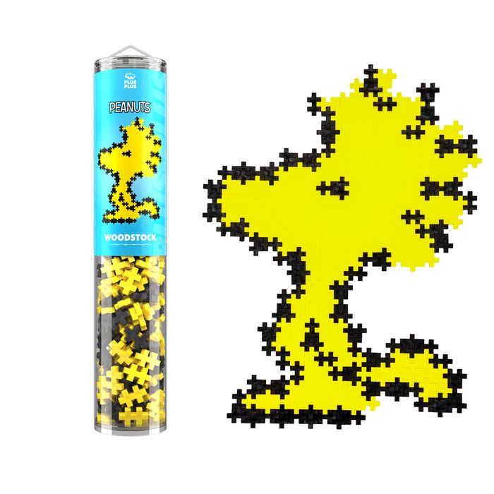 Plus-Plus Peanuts Character Tubes