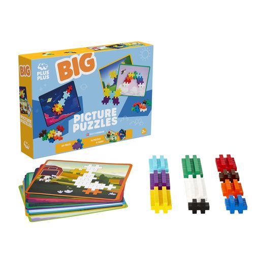 NEW! Plus-PLus BIG Picture Puzzle Set