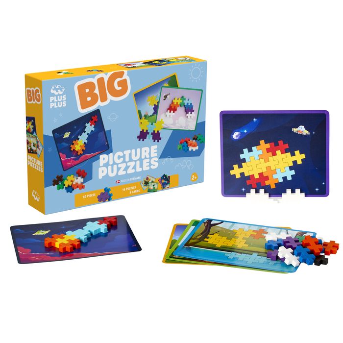 NEW! Plus-PLus BIG Picture Puzzle Set