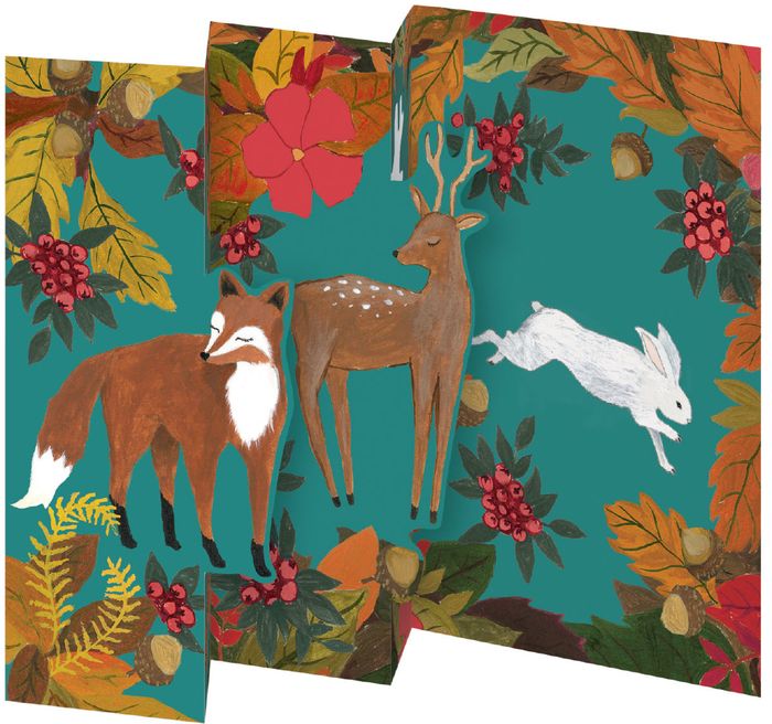 Trifold, Pop-out Card Packs, Die-cut