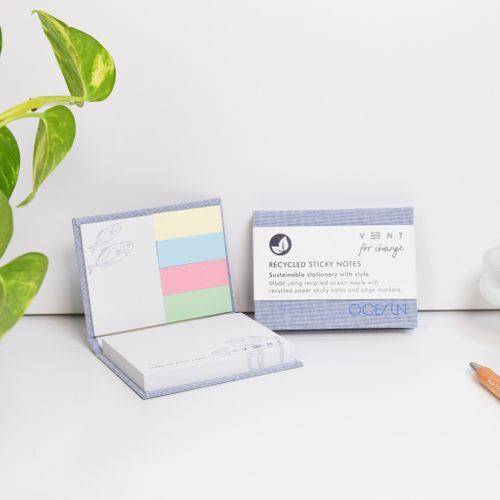Ocean Waste Sticky Notes